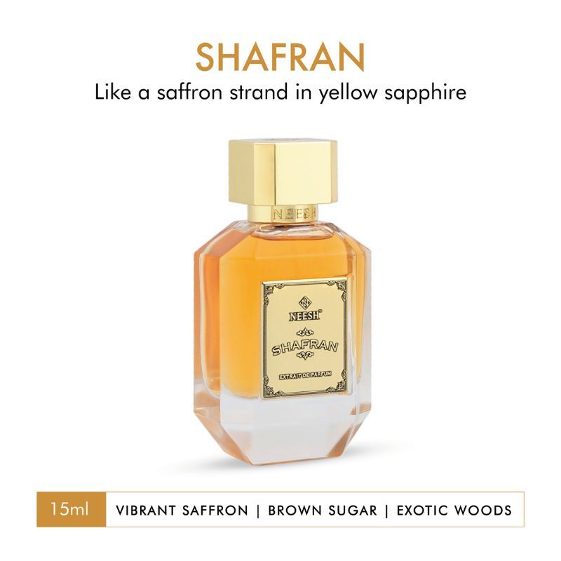 NEESH Shafran Extrait De Parfum – Spicy Saffron Perfume Unisex