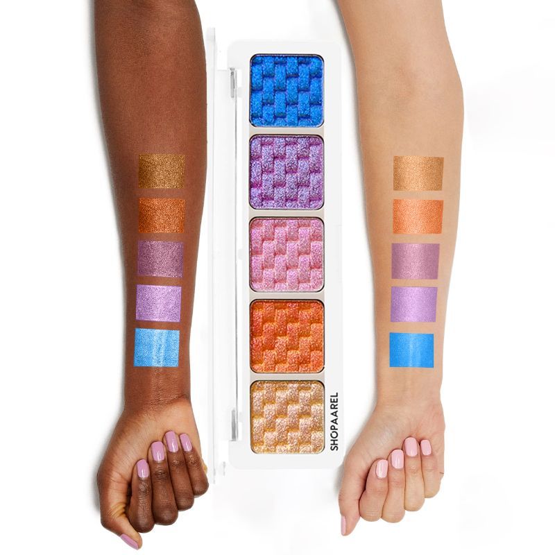 Shopaarel Sparkle 5 Color Eyeshadow - Phonex
