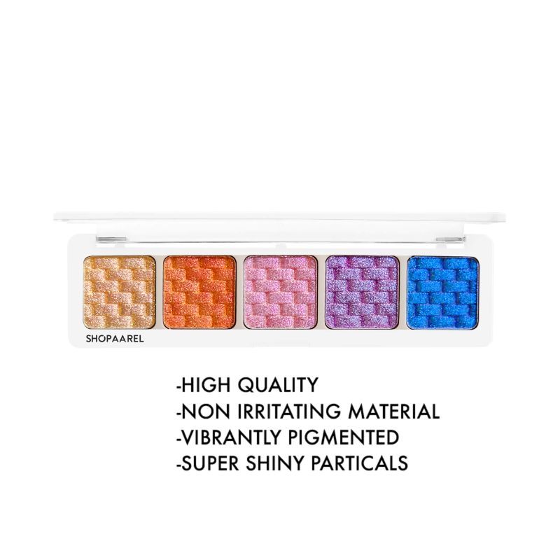 Shopaarel Sparkle 5 Color Eyeshadow - Phonex