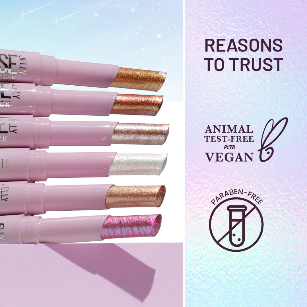 Swiss Beauty Jelly Verse Glow Eyeshadow Stick , Rich Color Payoff, Crease-Proof