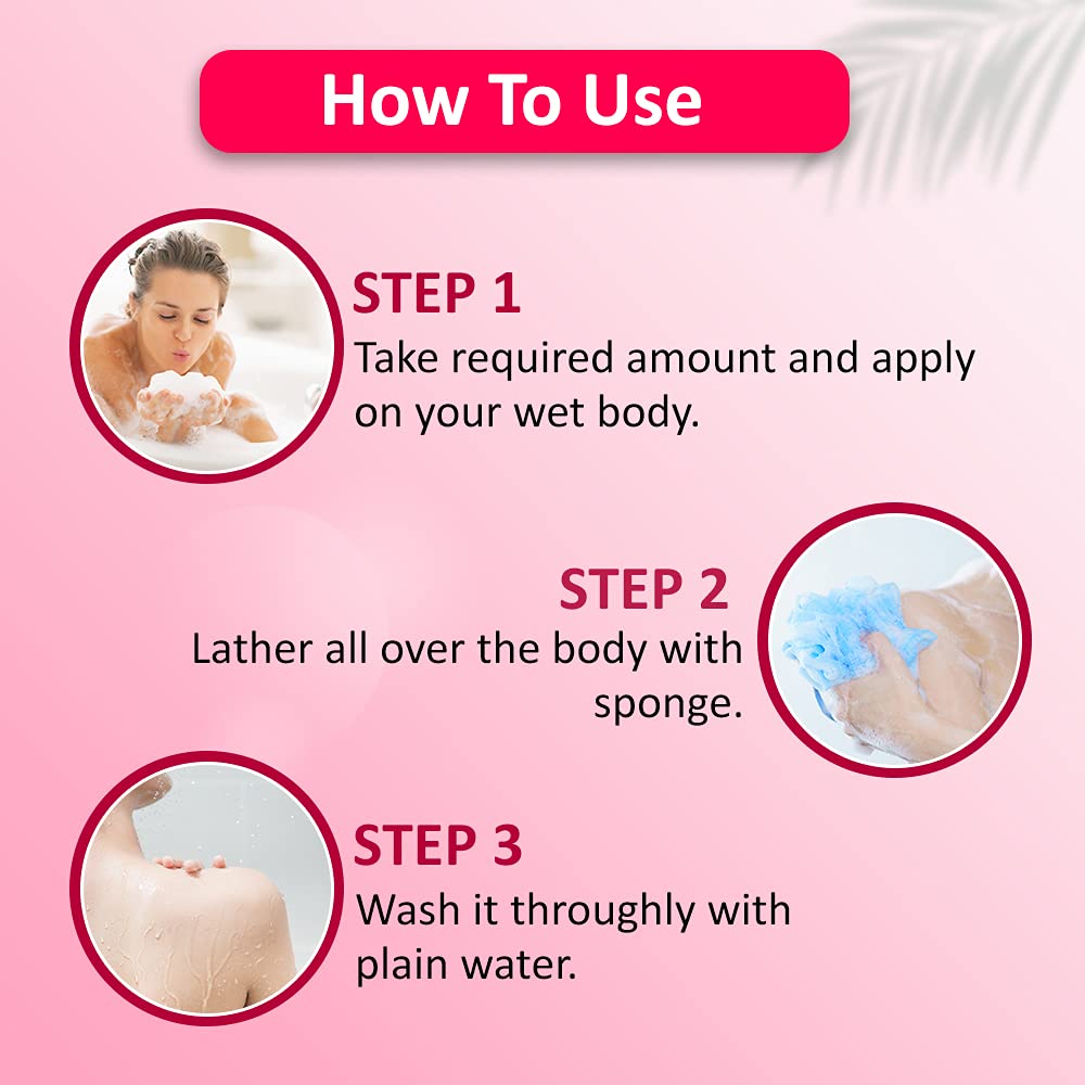 Omeo Berry Blossom Body Wash - Skin Friendly Ph, Gentle Cleansing, Soft Nourshing Body Wash