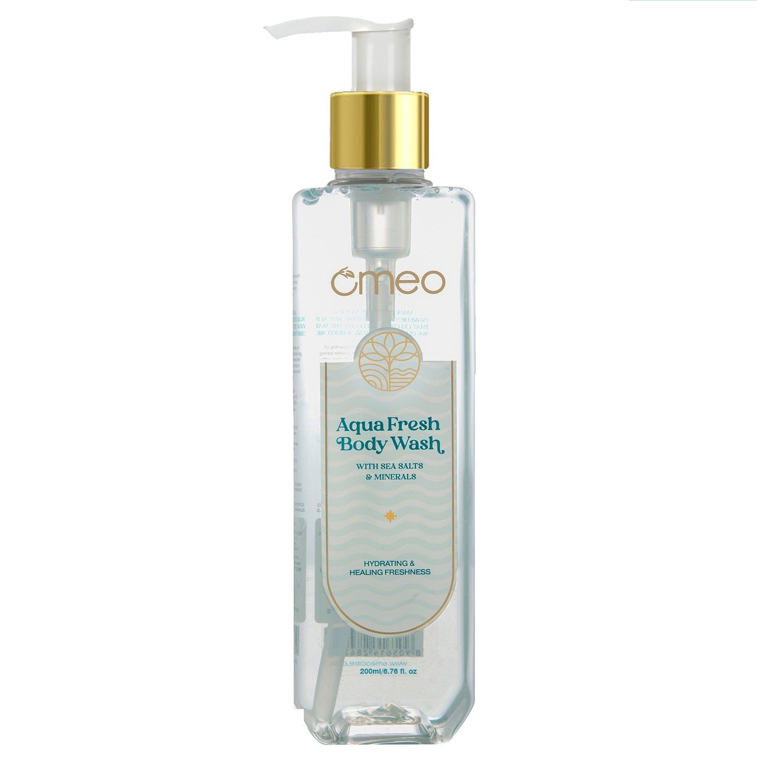 Omeo Aqua Fresh Body Wash - Skin Friendly Ph, Gentle Cleansing, Soft Nourshing Body Wash