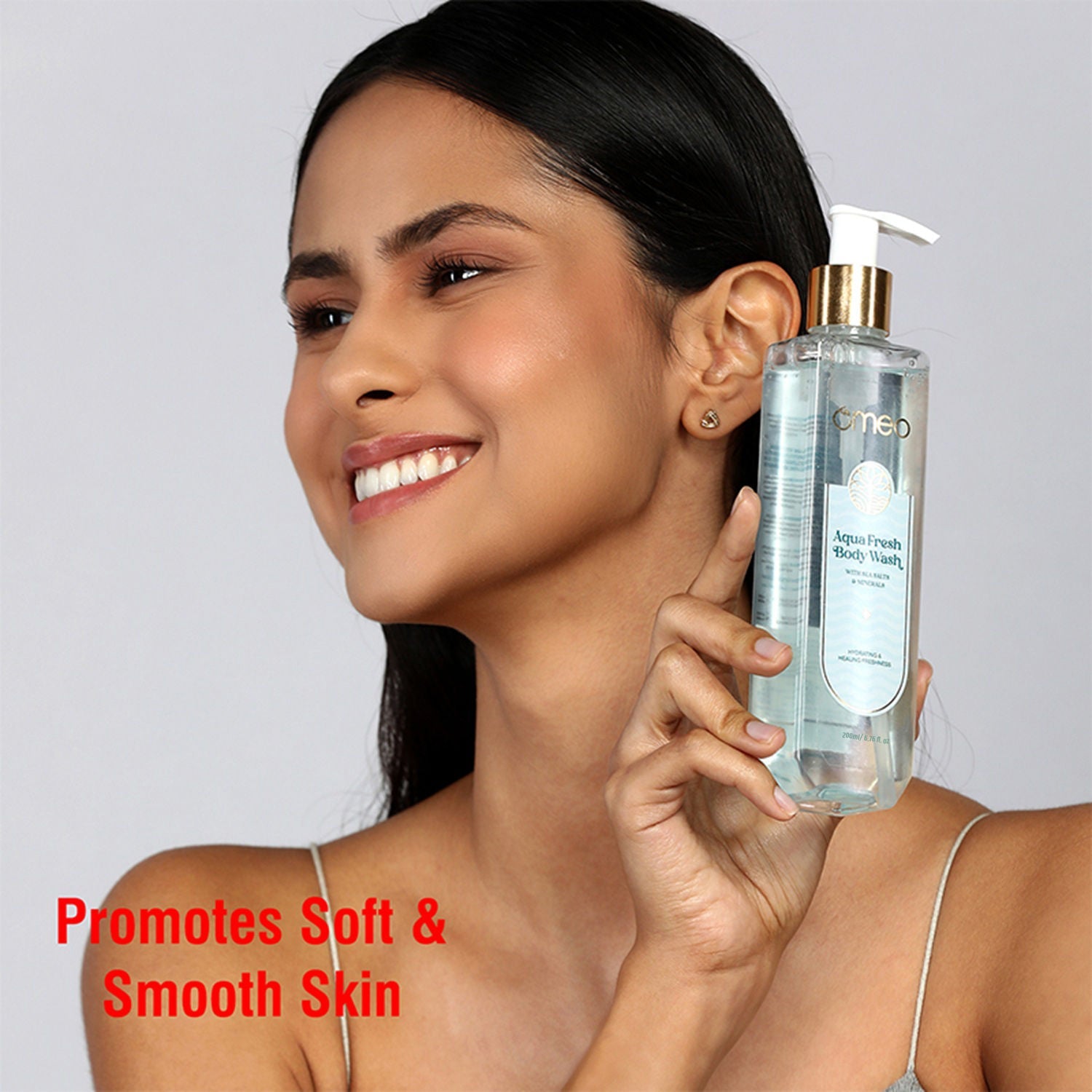 Omeo Aqua Fresh Body Wash - Skin Friendly Ph, Gentle Cleansing, Soft Nourshing Body Wash