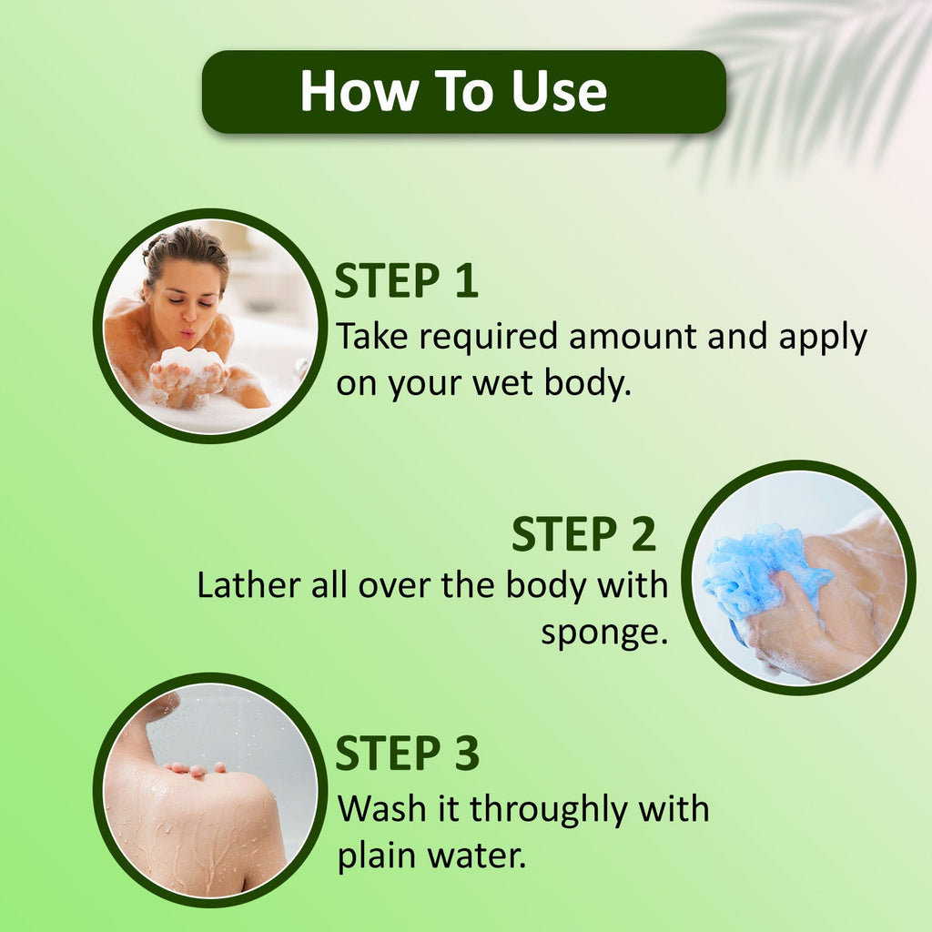 Omeo Aloe Vera Body Wash - Skin Friendly Ph, Gentle Cleansing, Soft Nourshing Body Wash