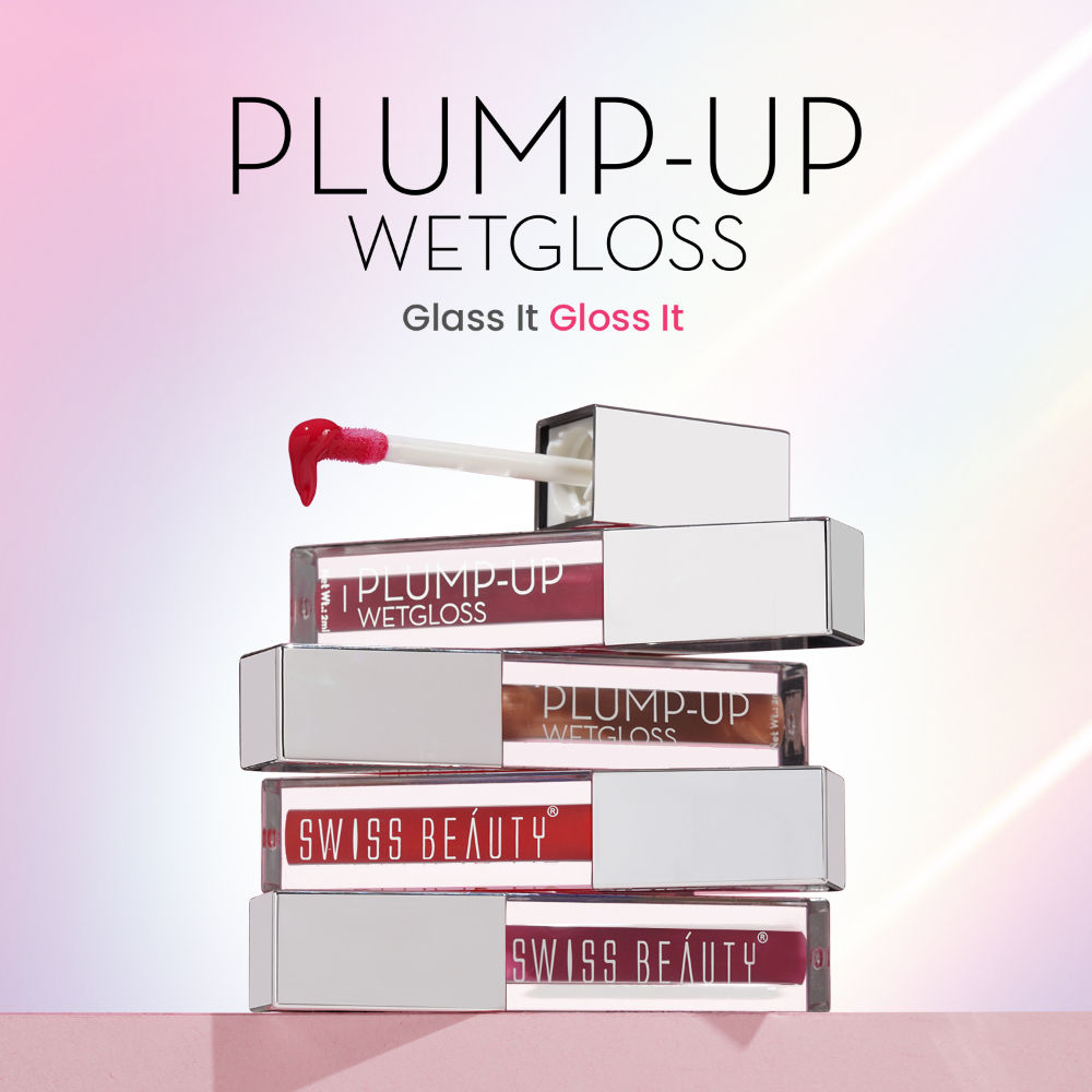 Swiss Beauty Plump Up Wet Lip Gloss For Glossy And Fuller Lips