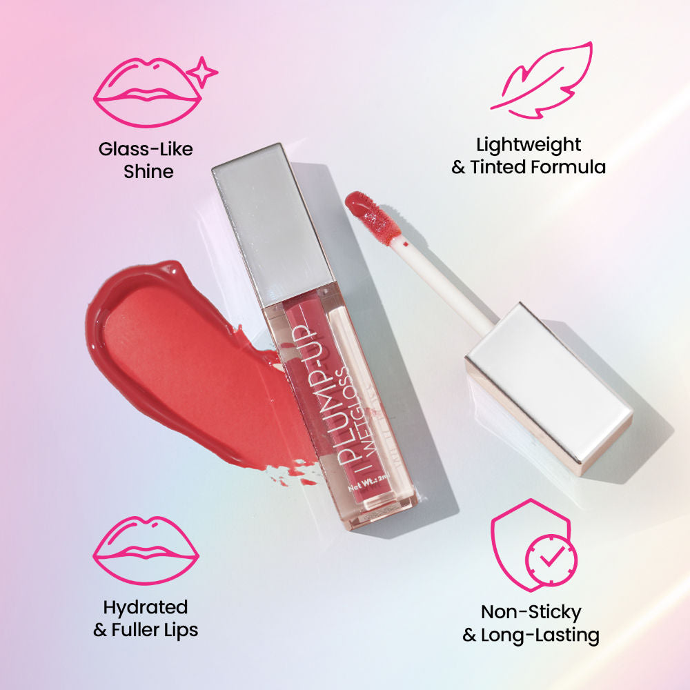 Swiss Beauty Plump Up Wet Lip Gloss For Glossy And Fuller Lips