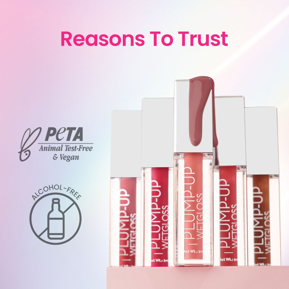 Swiss Beauty Plump Up Wet Lip Gloss For Glossy And Fuller Lips