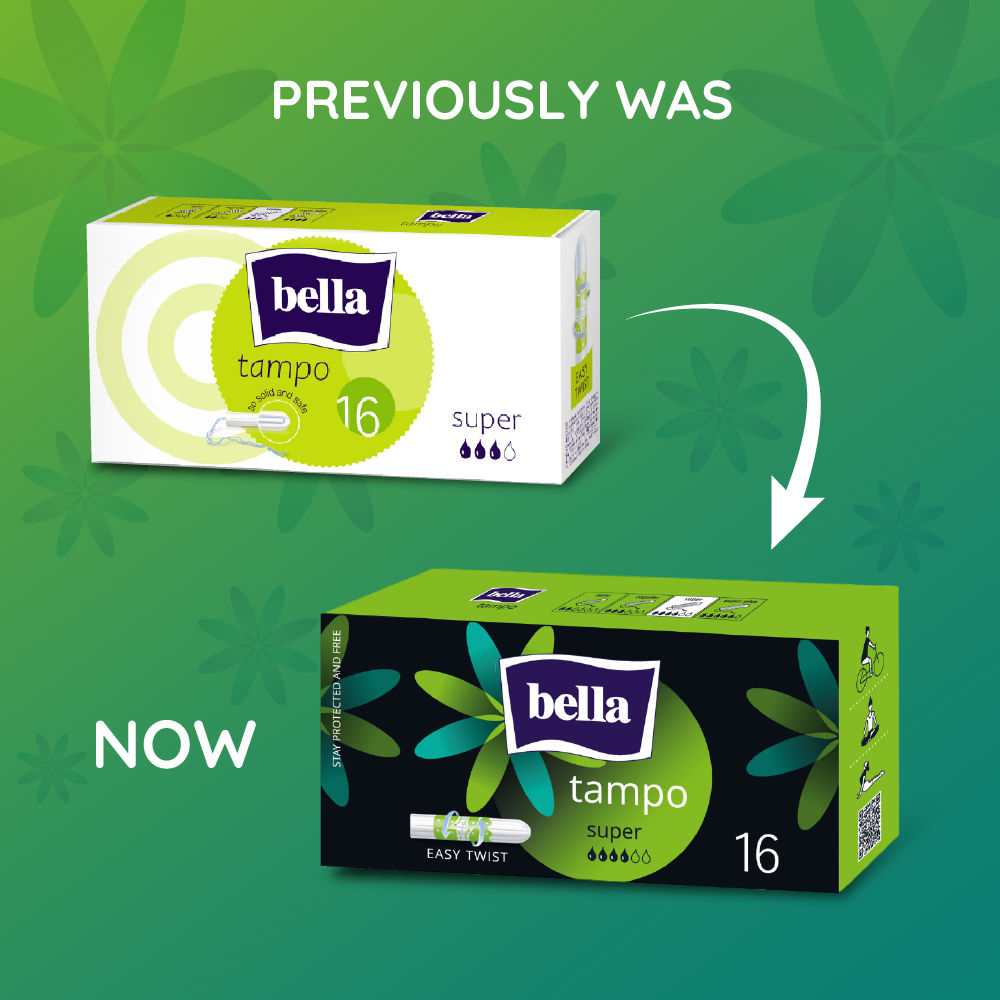 Bella Tampon Super for Women, High Absorption, Very Heavy Flow, Comfort Fit, Leakproof