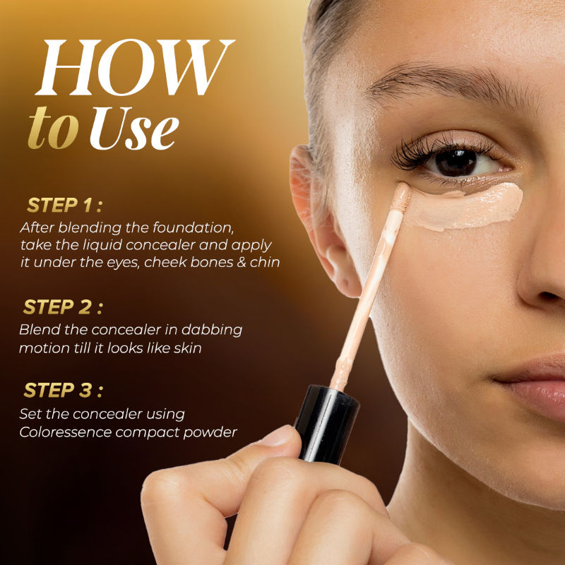 Coloressence Time To Prime - Full Covereage Liquid Concealer