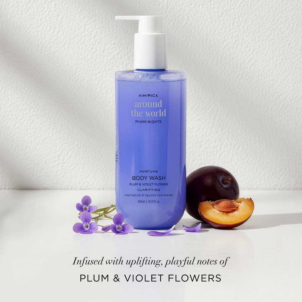 Kimirica Miami Nights Hydrating Sulphate Free Shower Gel With Vitamin E