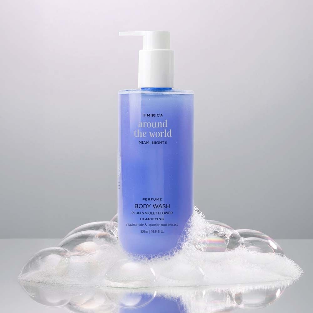 Kimirica Miami Nights Hydrating Sulphate Free Shower Gel With Vitamin E