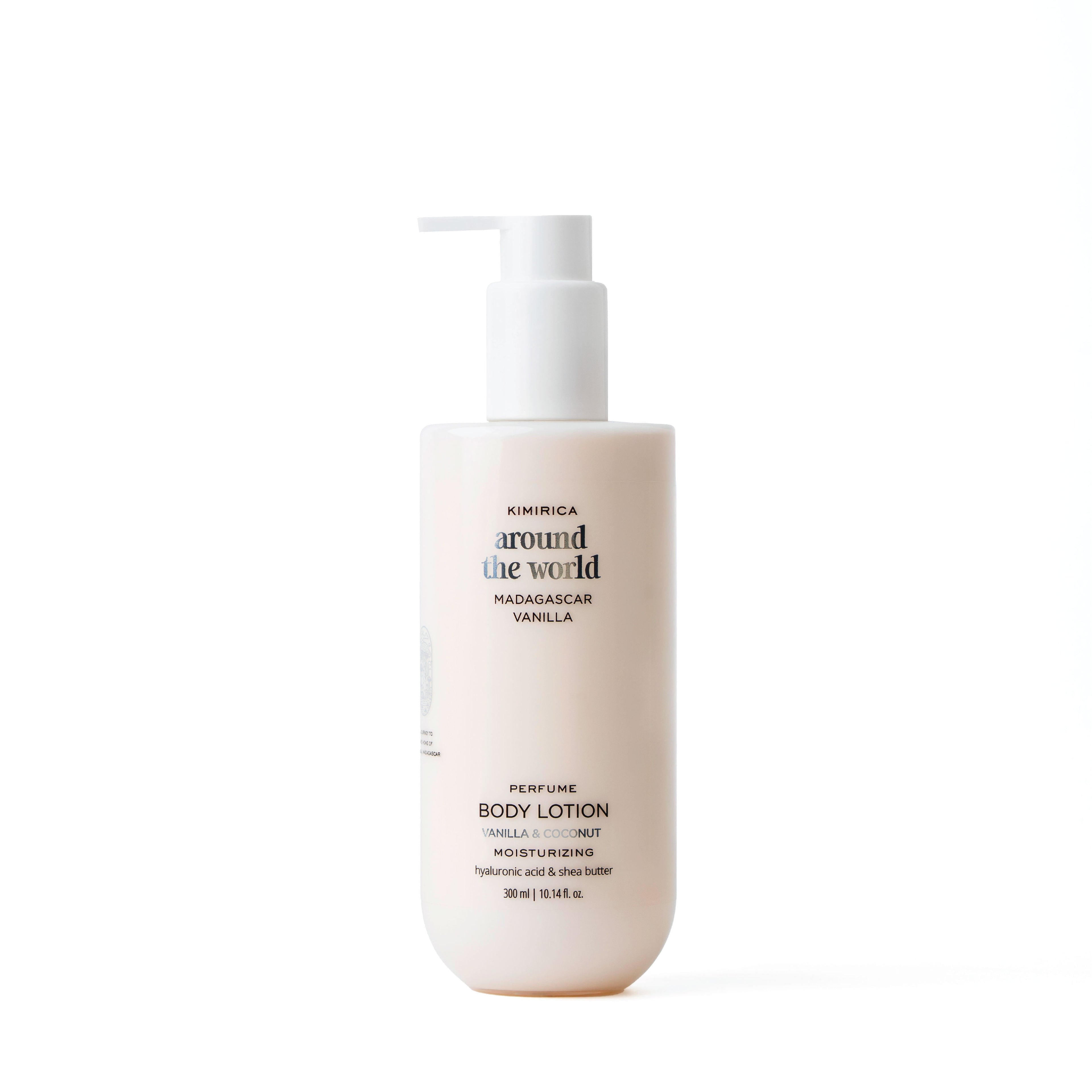 Kimirica Madagascar Vanilla Body Lotion Deep Moisturization with Vanilla & Shea Butter for Dry Skin