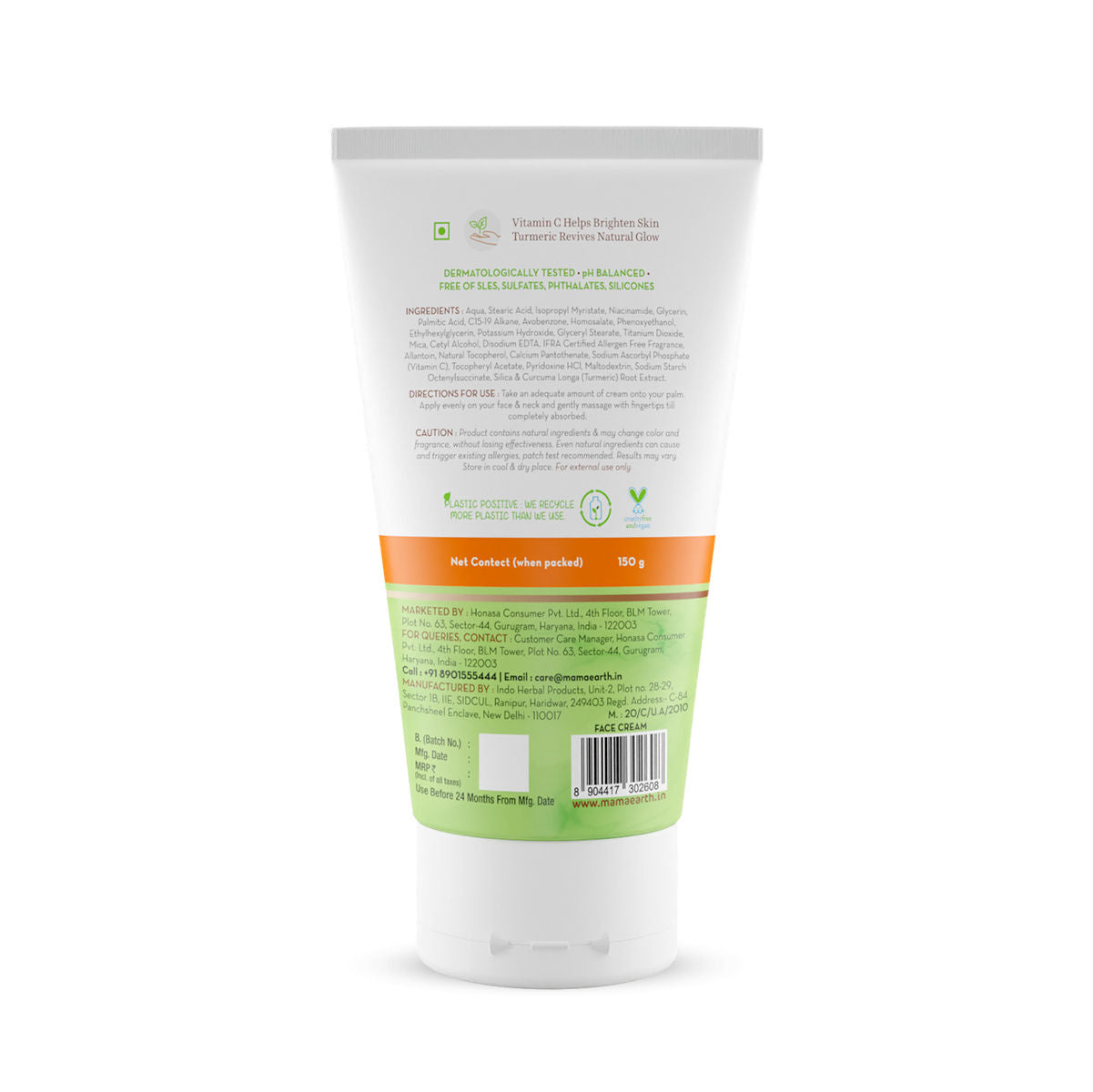 Mamaearth Vitamin C Daily Glow Face Cream With Vitamin C & Turmeric