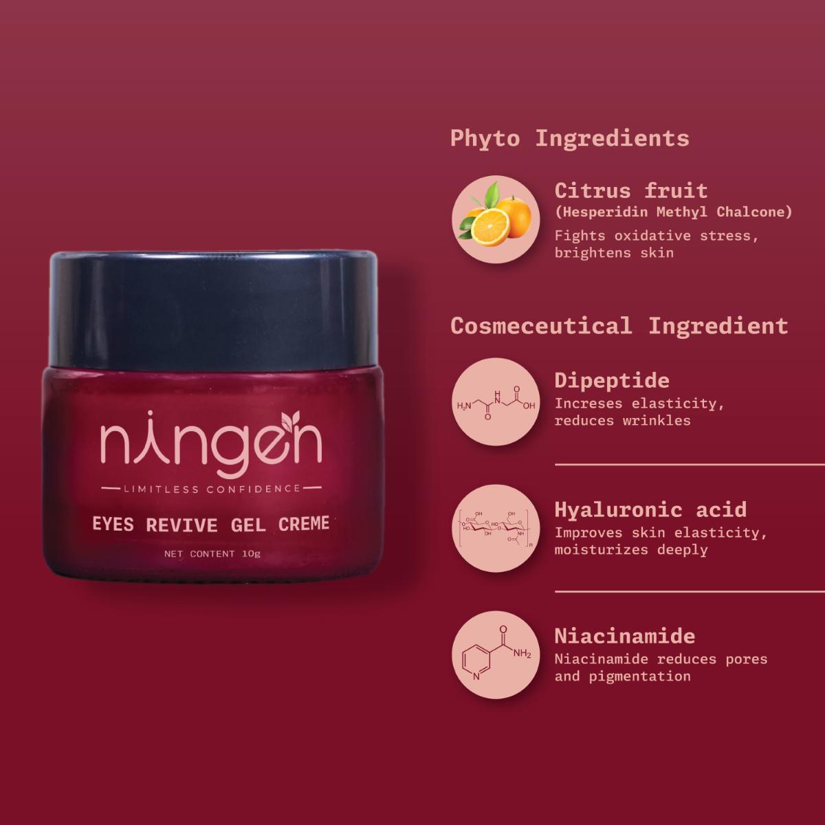 Ningen Eyes Revive Gel Creme