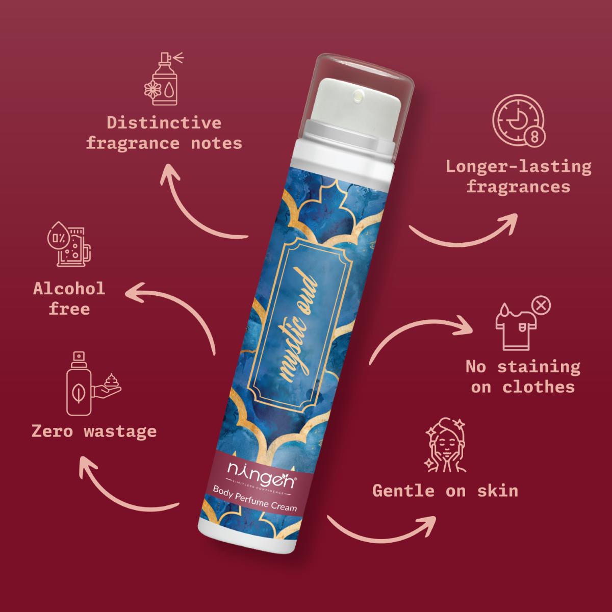 Ningen Mystic Oud Body Perfume Cream
