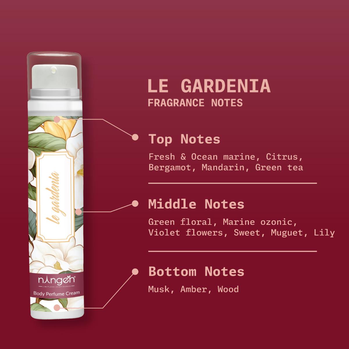 Ningen Le Gardenia Body Perfume Cream