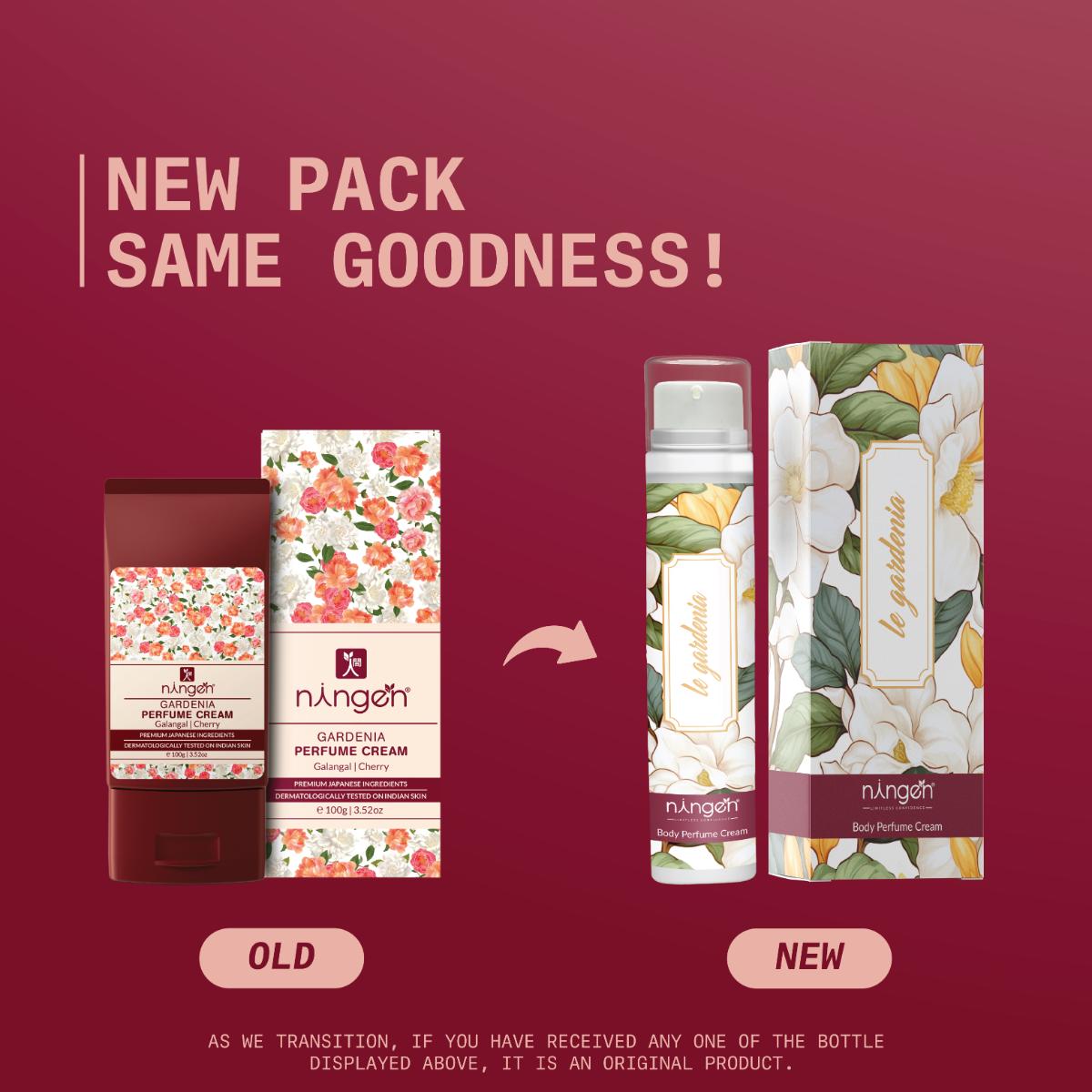 Ningen Le Gardenia Body Perfume Cream