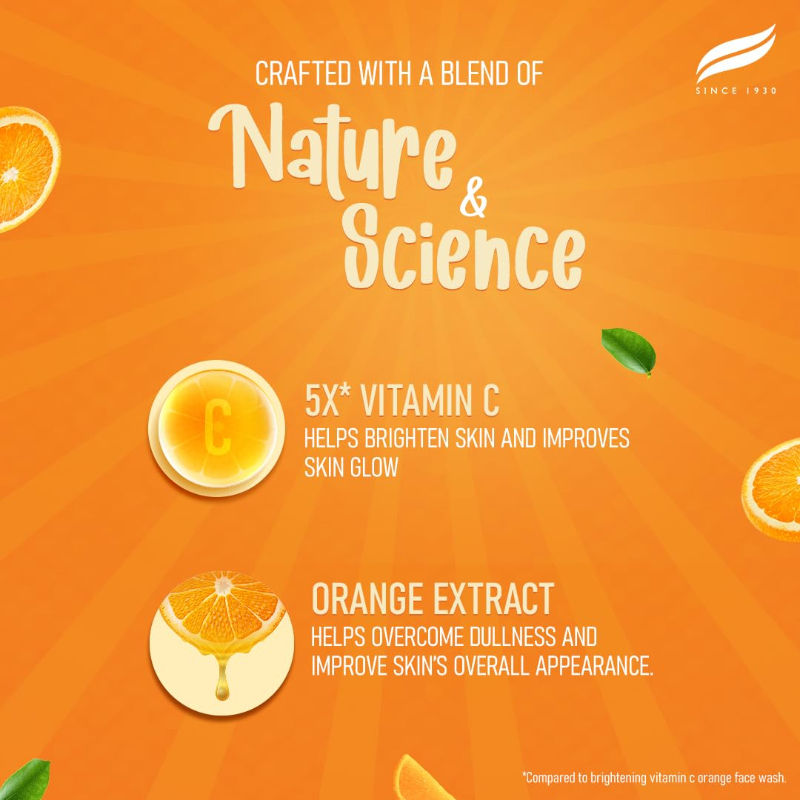 Himalaya Brightening Vitamin C Orange Face Serum for Glowing Skin