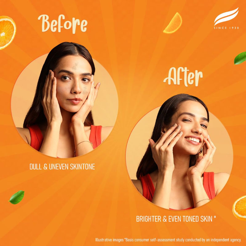 Himalaya Brightening Vitamin C Orange Face Serum for Glowing Skin