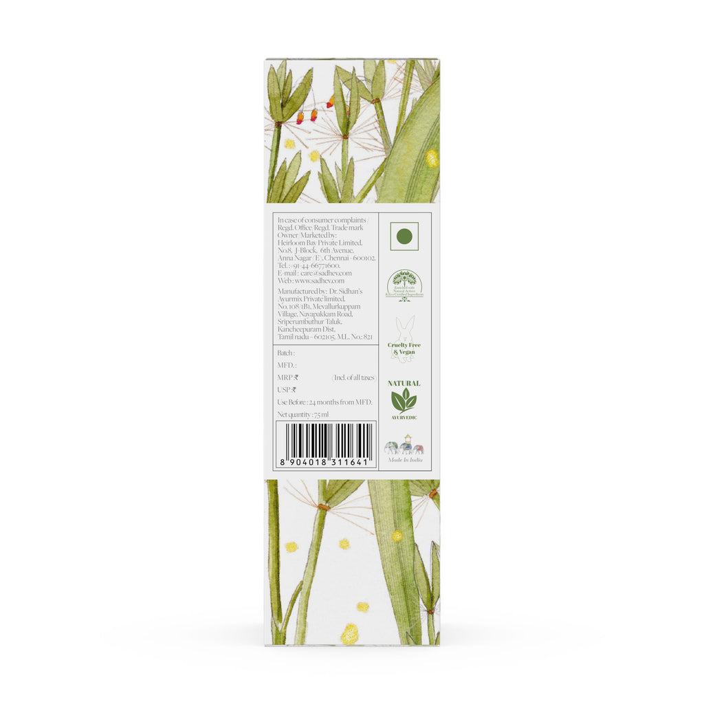 SADHEV Ayurveda Ayurvedic Radiance Toner with Swarna Bhasma & Sugarcane