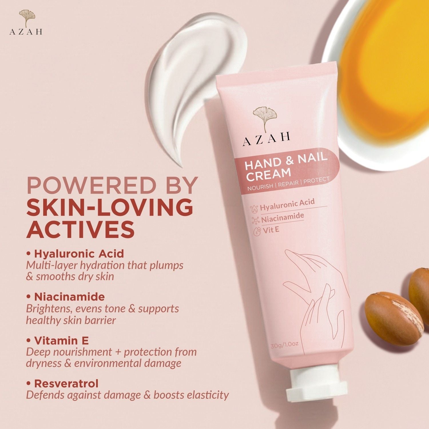 Azah Hand & Nail Cream For Women
