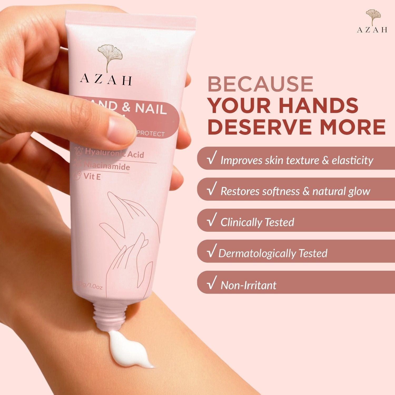 Azah Hand & Nail Cream For Women