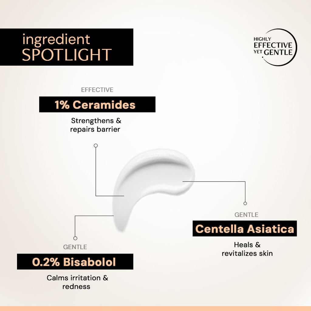 Deconstruct Skin Soothe Moisturizer, 1% Ceramide + 0.2% Bisabolol, Hydrates & Calms Skin