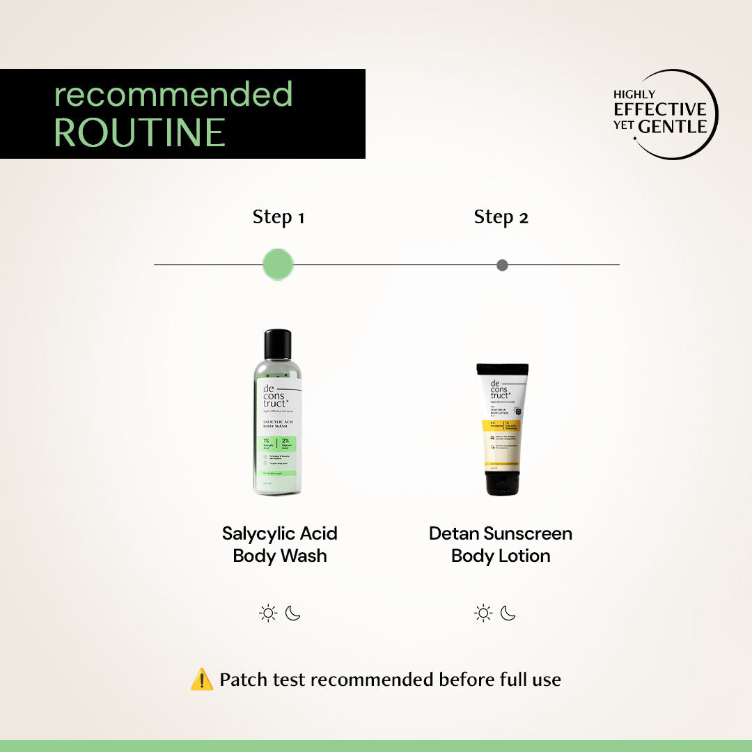 Deconstruct Salicylic Acid Body Wash, Clears Body Acne & Smooths Skin