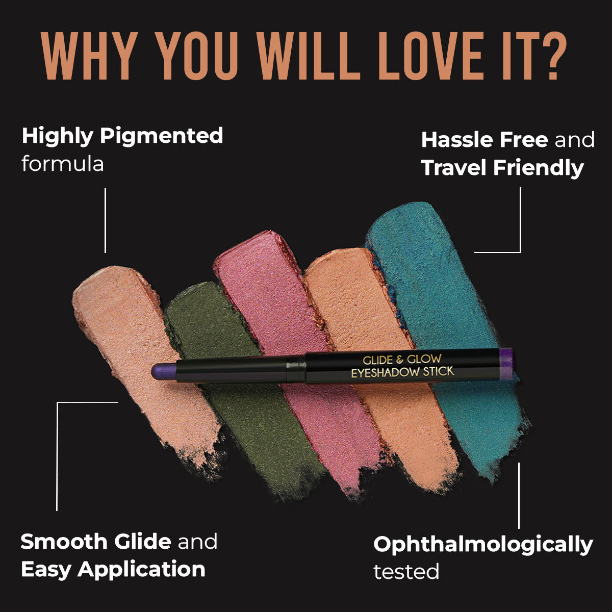 Insight Cosmetics Glide & Glow Eyeshadow Stick
