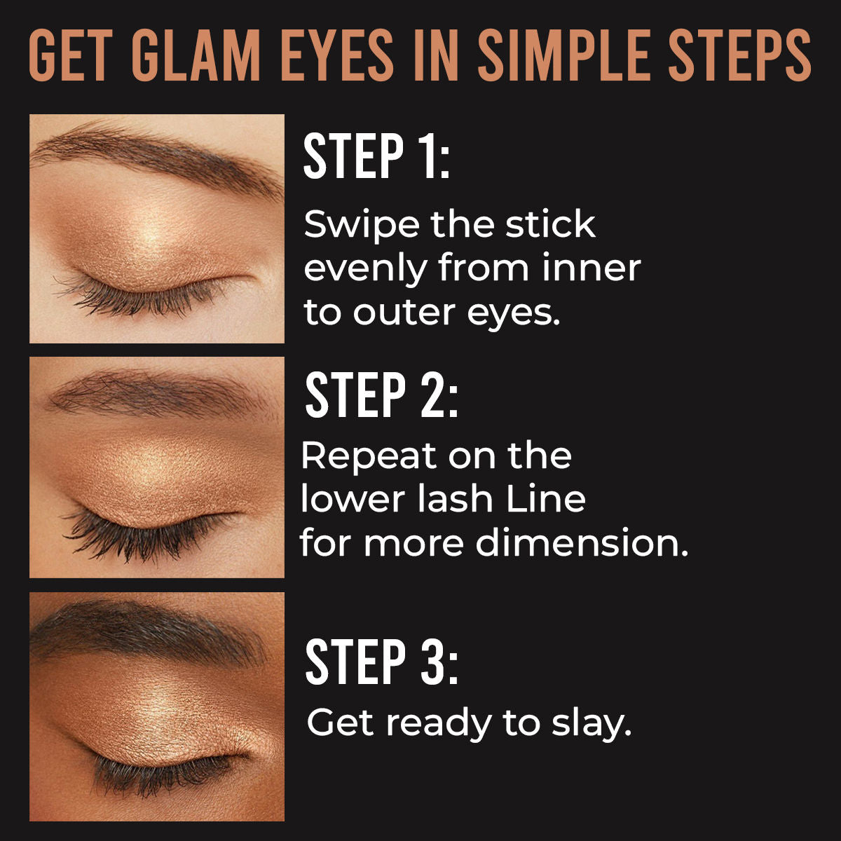 Insight Cosmetics Glide & Glow Eyeshadow Stick