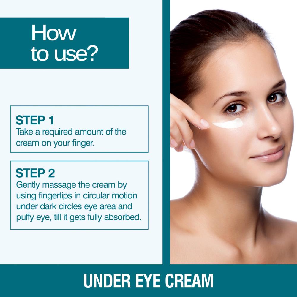 Nuerma Science Under Eye Cream with Peptide & Retinol for Clear Dark Circles & Puffy Eyes