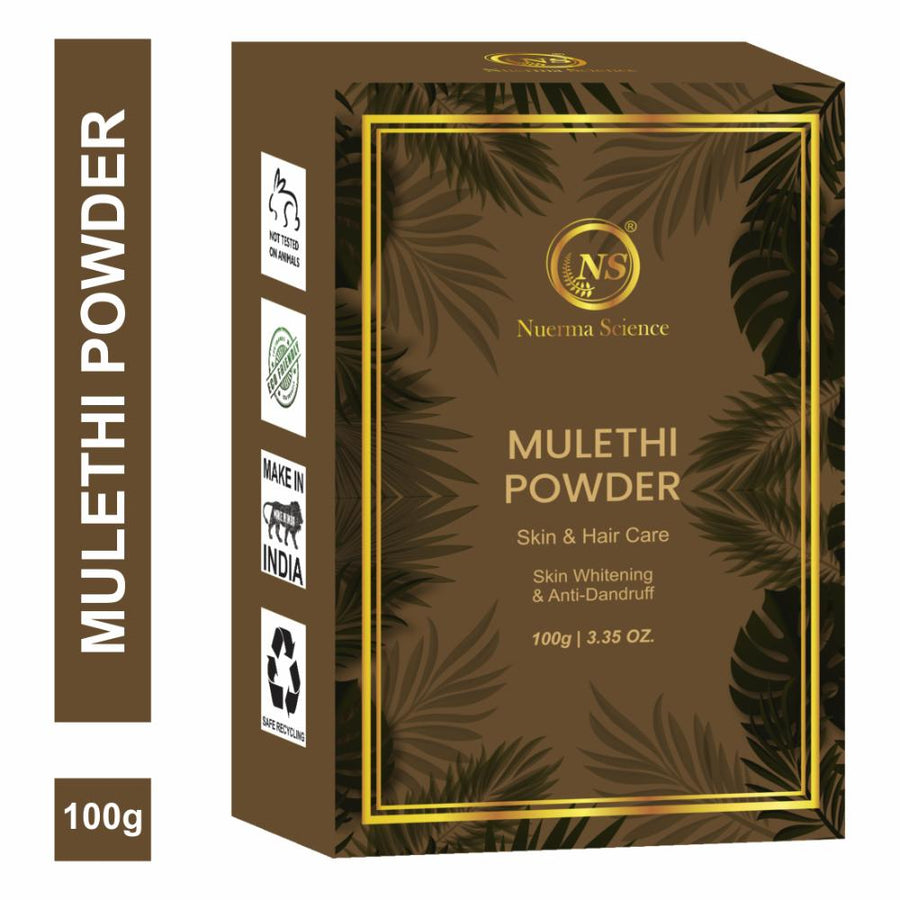 Nuerma Science Mulethi Powder Skin & Hair Care Skin Whitening & Antidandruff