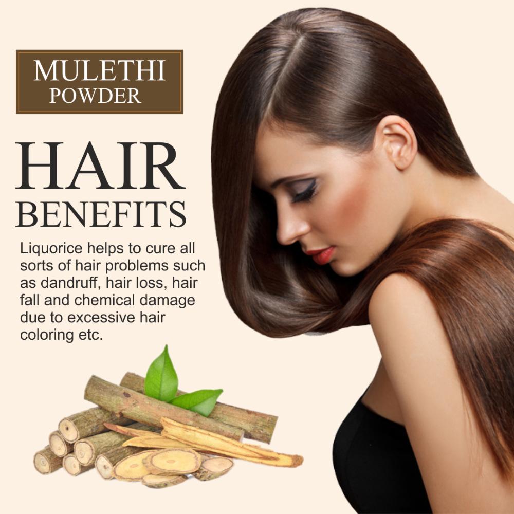 Nuerma Science Mulethi Powder Skin & Hair Care Skin Whitening & Antidandruff