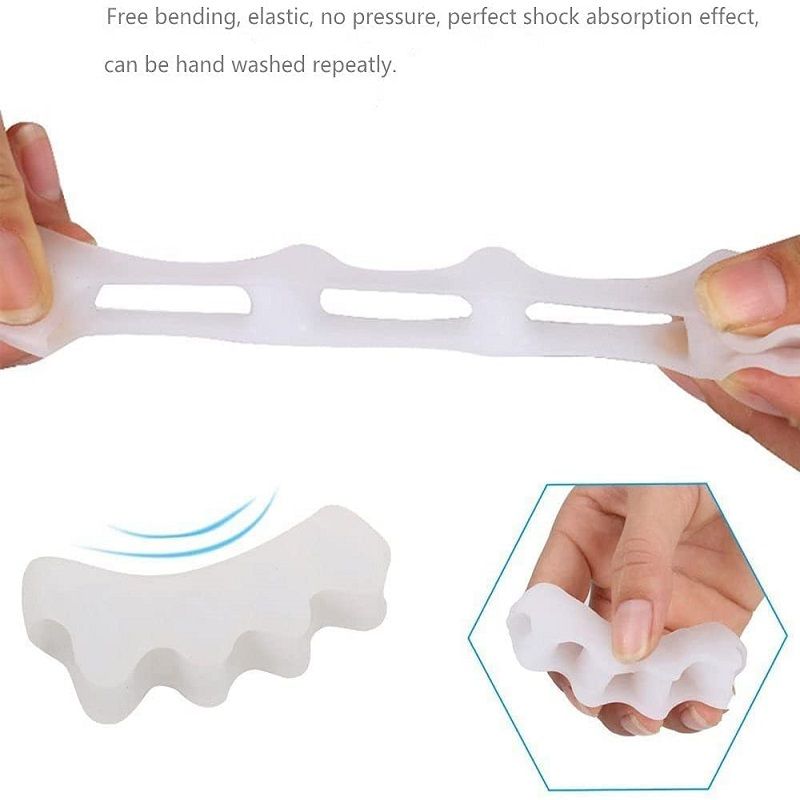 Bronson Professional Toe Separator Bunion Correctore Toe Relief Pedicure Foot Care