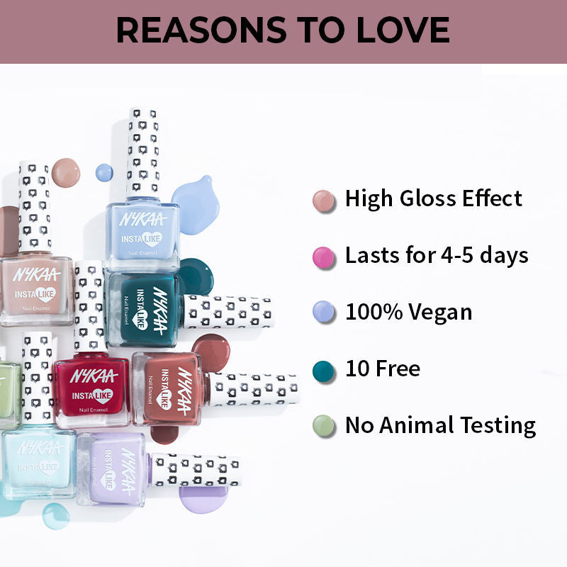 Nykaa Cosmetics Nail Enamel - Base BFF 373