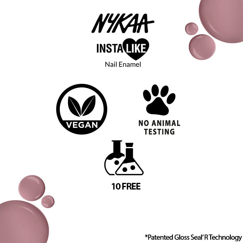 Nykaa Cosmetics Nail Enamel - Base BFF 373