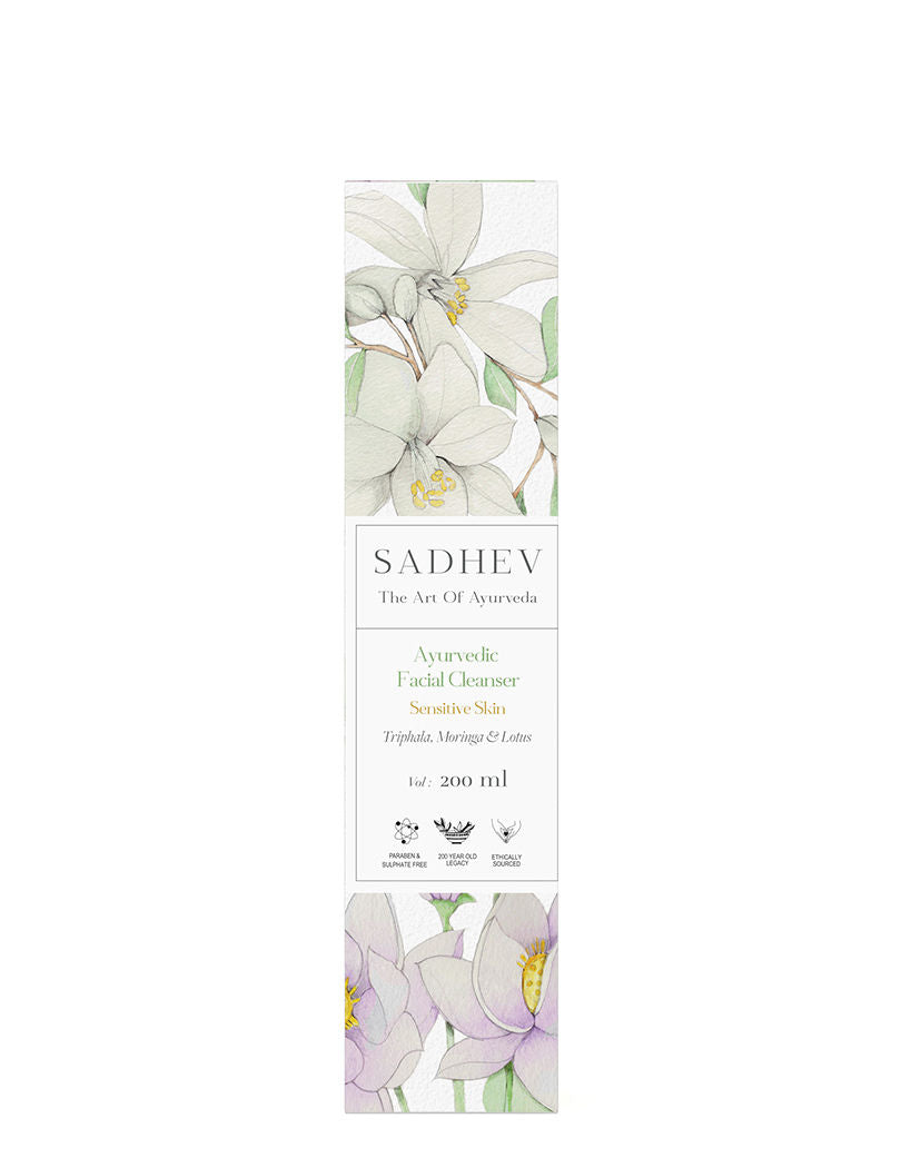 SADHEV Ayurvedic Facial Cleanser Sensitive Skin