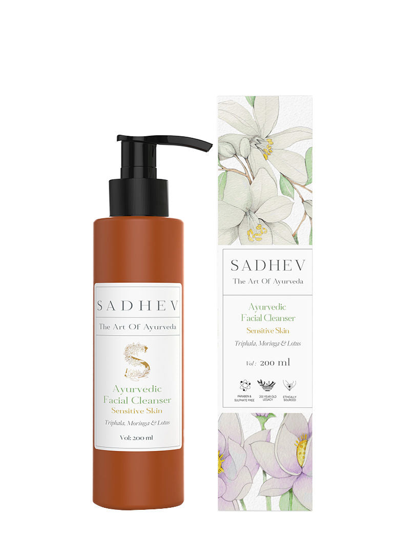 SADHEV Ayurvedic Facial Cleanser Sensitive Skin