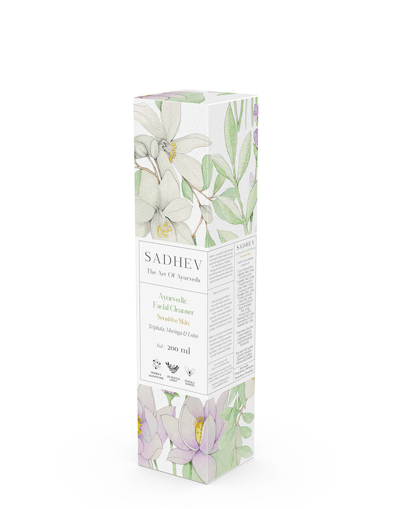 SADHEV Ayurvedic Facial Cleanser Sensitive Skin