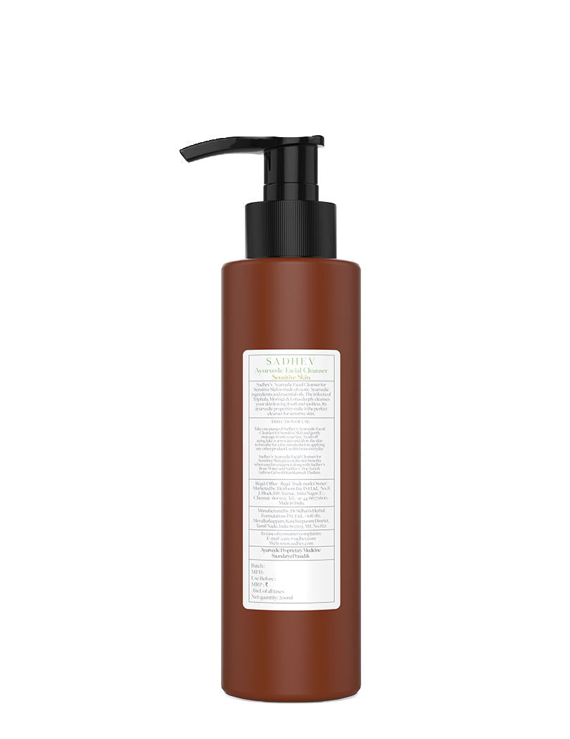SADHEV Ayurvedic Facial Cleanser Sensitive Skin