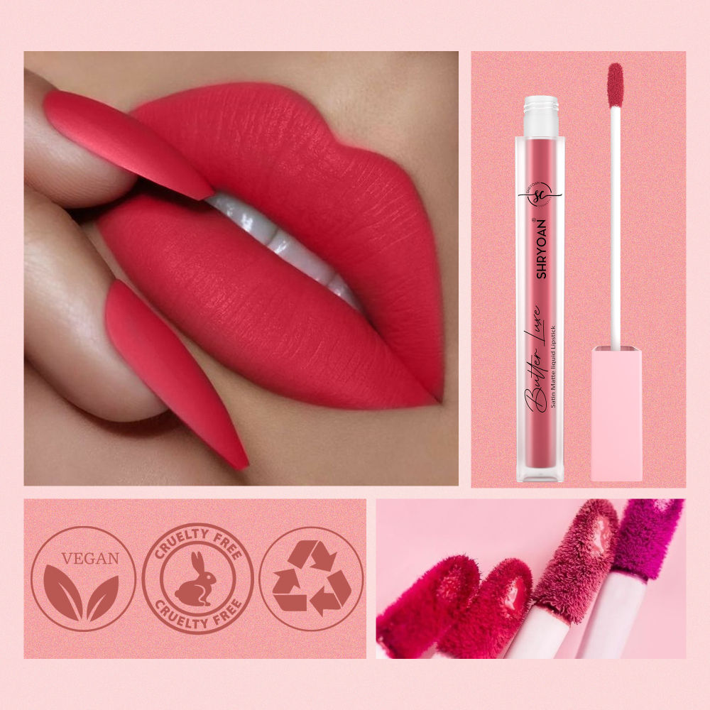Shryoan Butter Luxe Satin Matte Liquid Lipstick