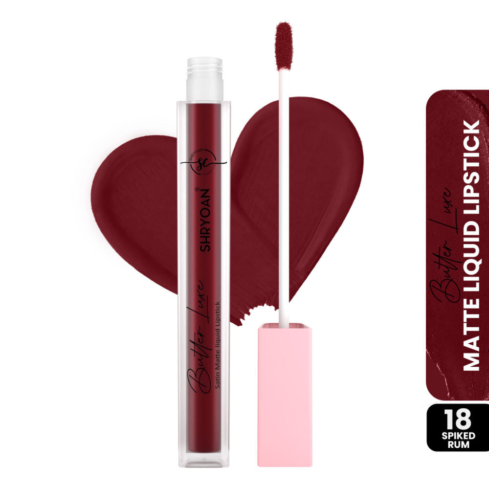 Shryoan Butter Luxe Satin Matte Liquid Lipstick