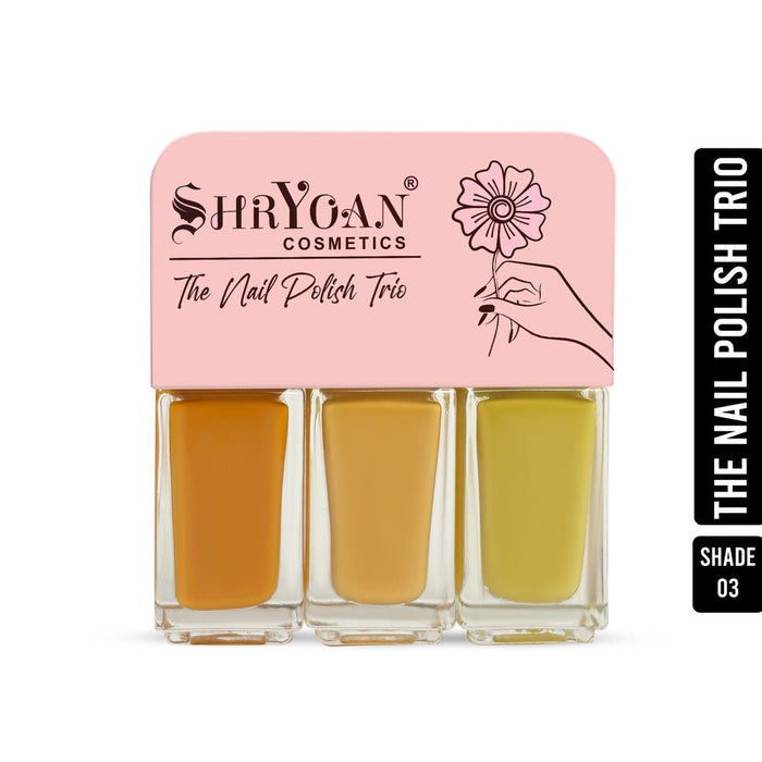 Shryoan Long Lasting Gel Nail Polish Trio