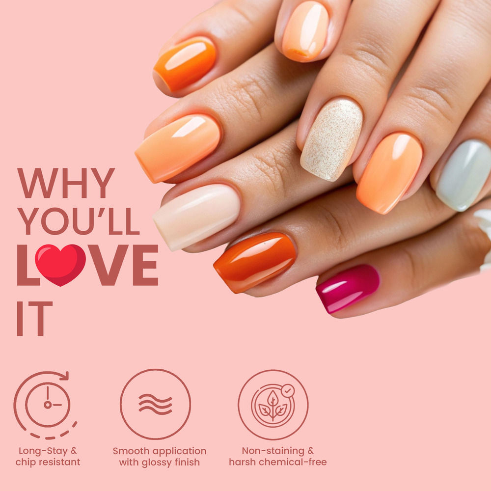 Shryoan Long Lasting Gel Nail Polish Trio