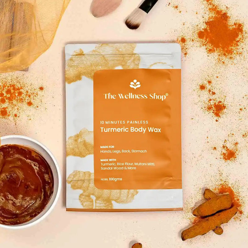 The Wellness Shop Turmeric Full Body Wax Powder