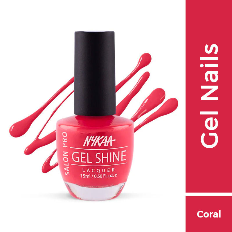 Nykaa Salon Pro Shine Gel Nail Polish - Florence Spritz 51