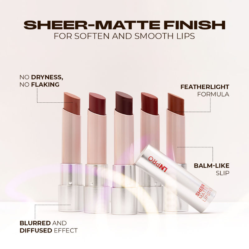 LN PRO Sheer-Matte Lipstick