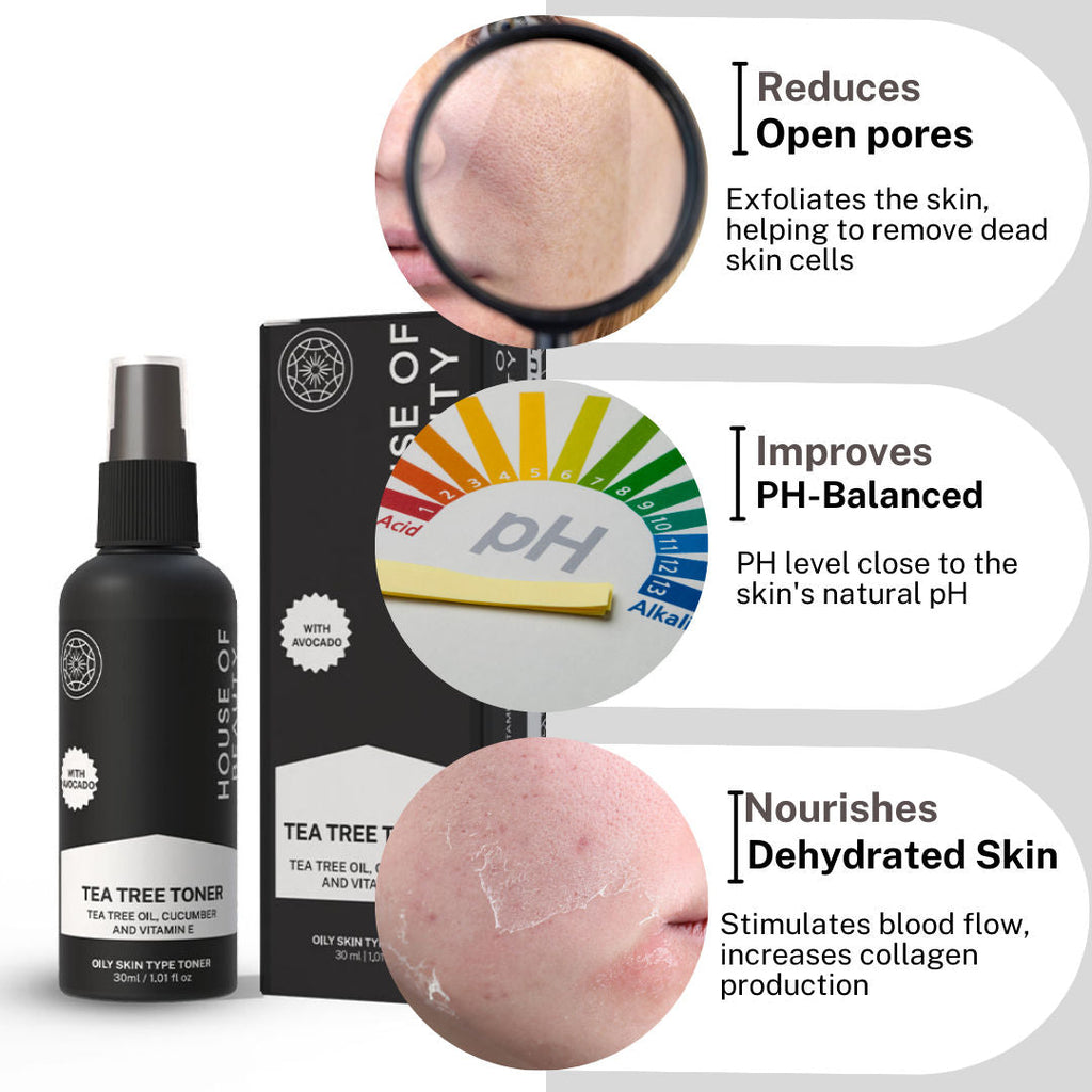 House Of Beauty Tea Tree + Avocado Toner (oily To Combination Skin)