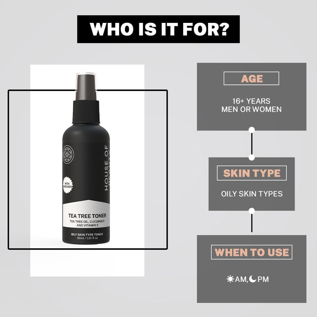 House Of Beauty Tea Tree + Avocado Toner (oily To Combination Skin)