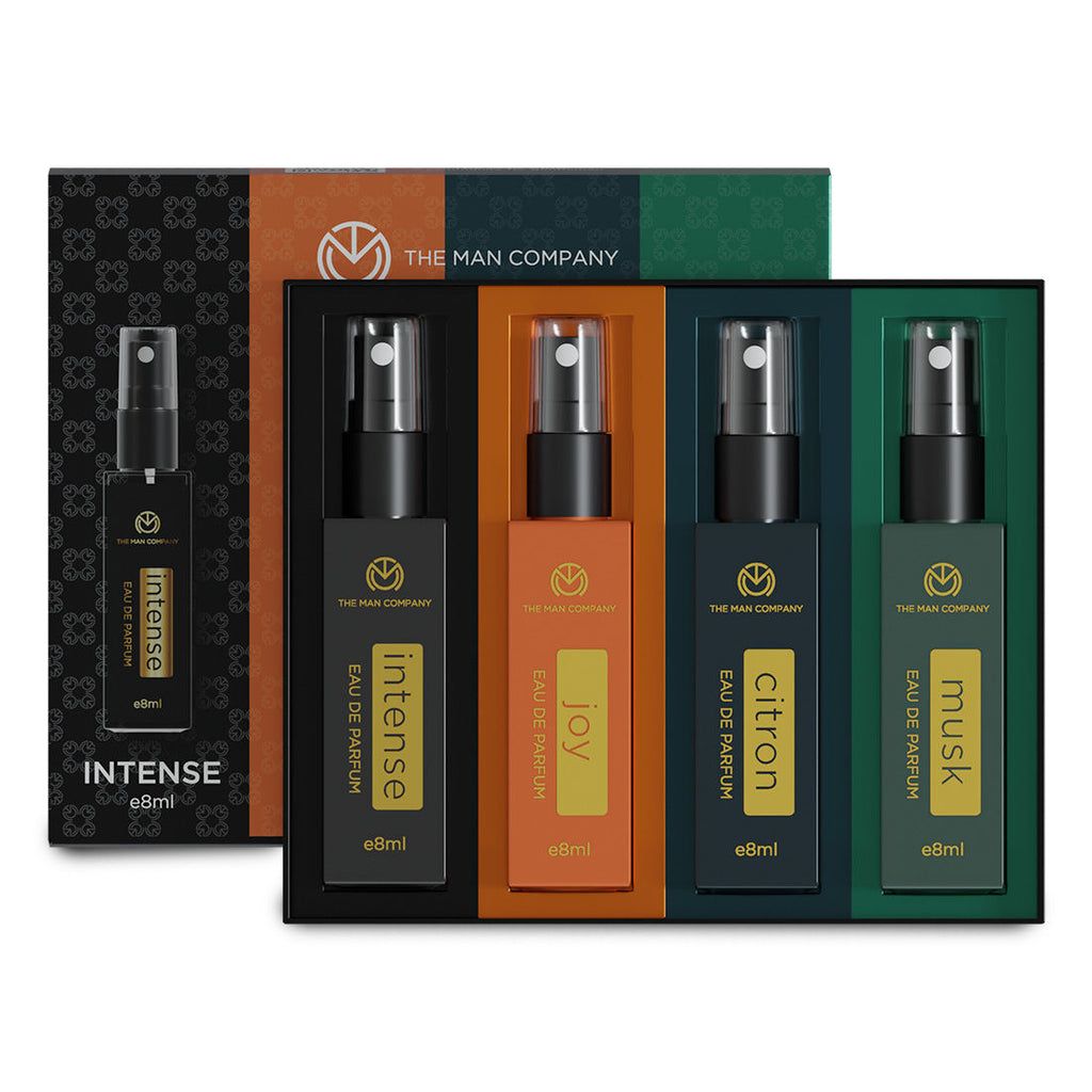 The Man Company Perfume Box (Joy + Citron + Musk + Intense) For Him